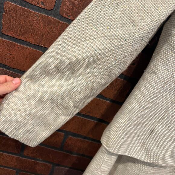 Vintage Amanda Smith Petites Tweed Skirt Suit NWT Size 4 Petite 4P Wool Blend - Picture 4 of 16